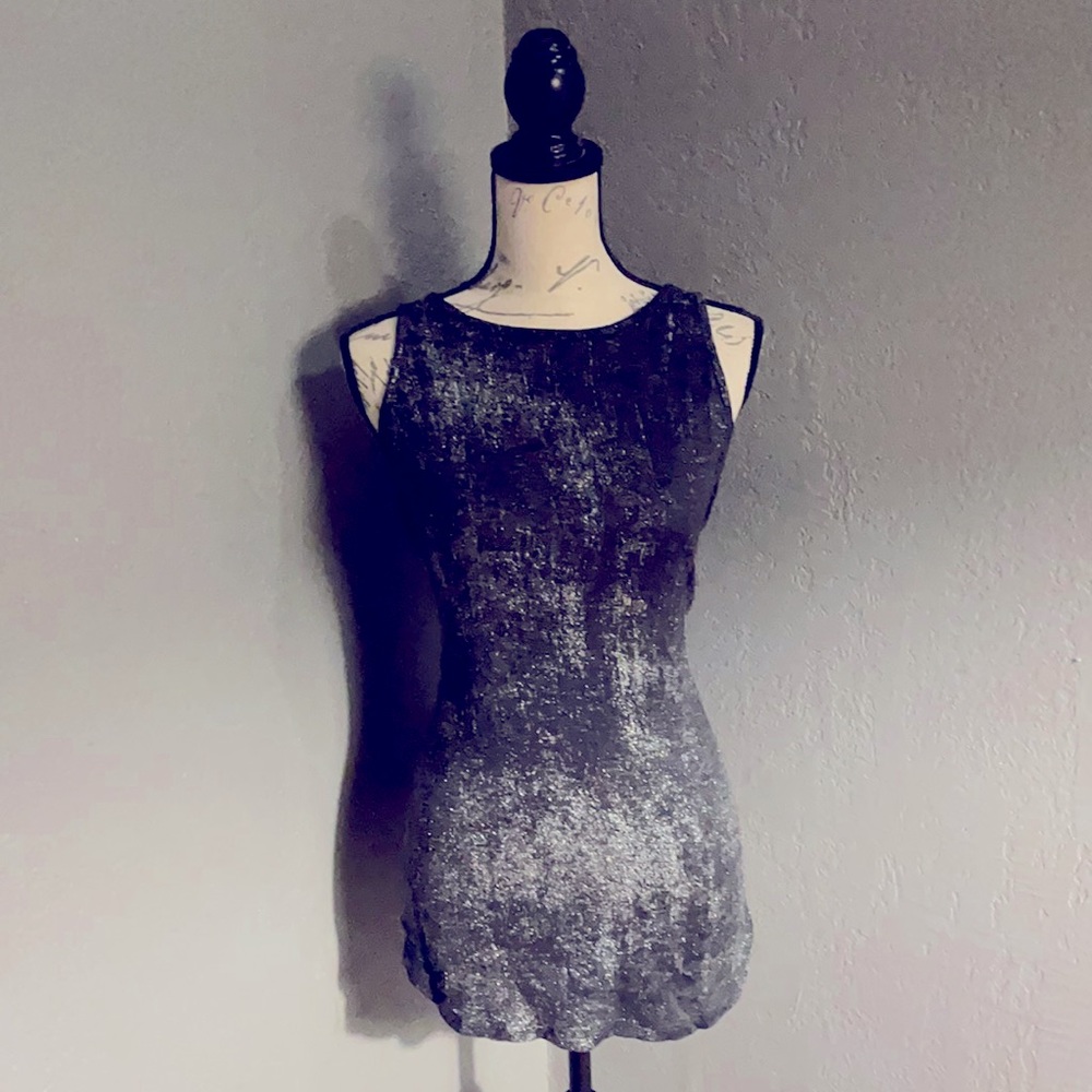 Elegant long sparkle tank